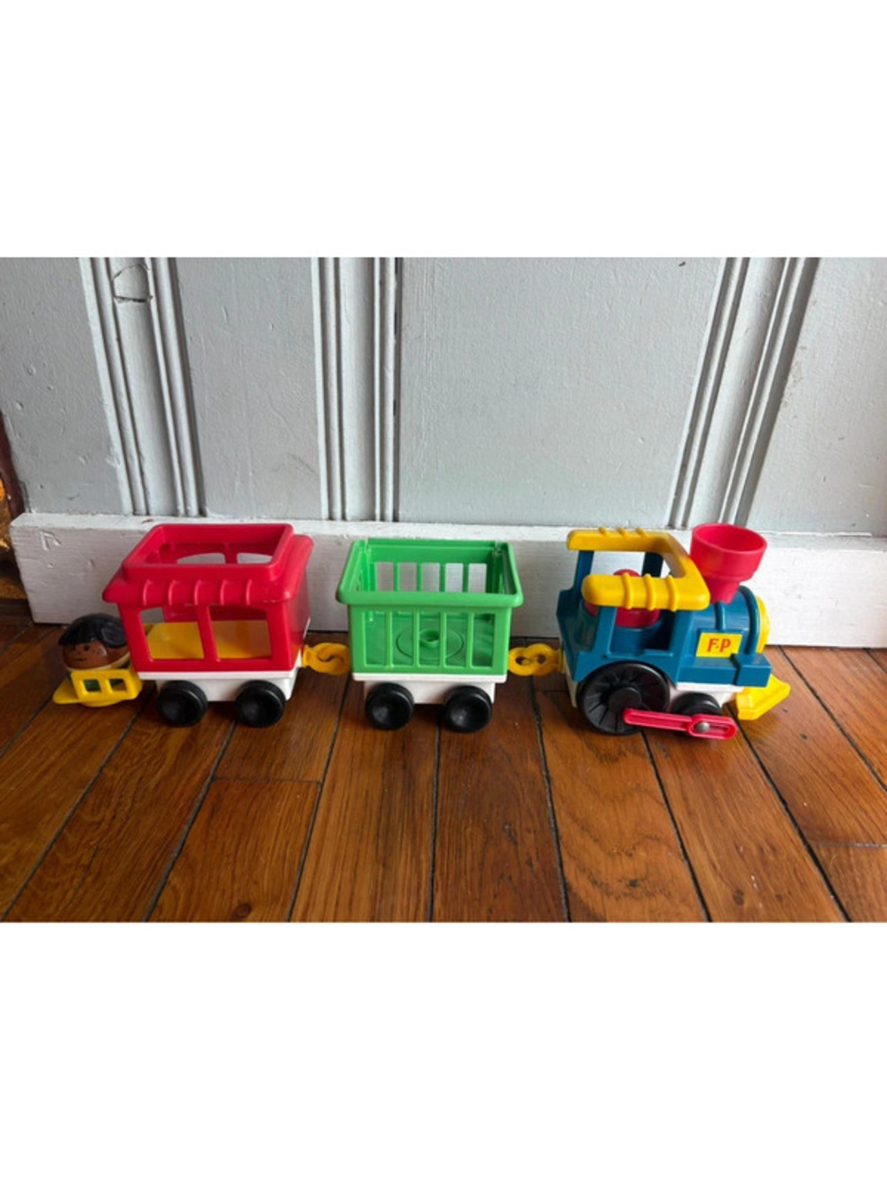 Vintage Little People Fisher Price Toy Train